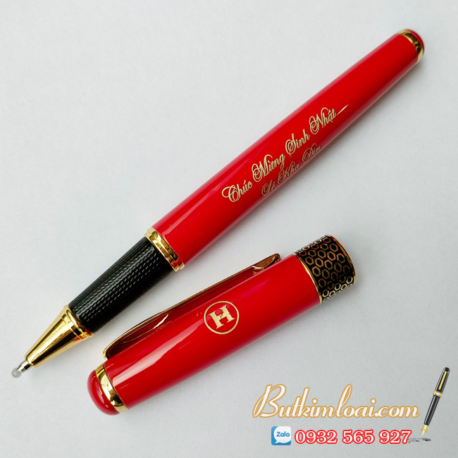 Bút Ký Kim Loại Màu Đỏ